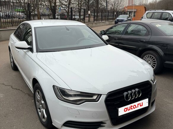 2011 Audi A6 IV (C7), белый, 1790000 рублей - вид 3