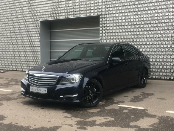 2013 Mercedes-Benz C-Класс 180 III (W204) Рестайлинг, синий