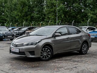 2014 Toyota Corolla XI (E160, E170, E180), бежевый, 1220000 рублей, вид 1