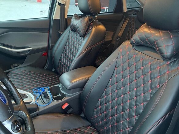 2014 Ford Focus III, красный, 700000 рублей - вид 7