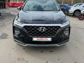 2018 Hyundai Santa Fe IV, чёрный, 3040000 рублей, вид 2