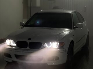 1999 BMW 3 серии 318i IV (E46), белый, 830000 рублей, вид 2