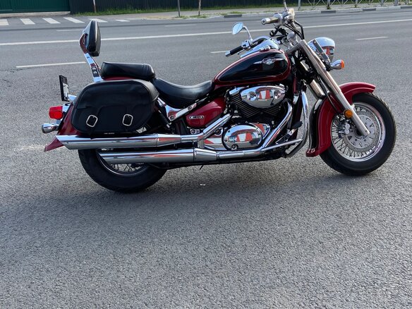 2007 Suzuki Boulevard C50, красный, 475000 рублей - вид 1