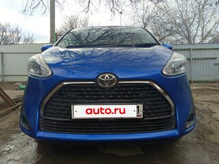 2019 Toyota Sienta II Рестайлинг, синий, 1640000 рублей, вид 1