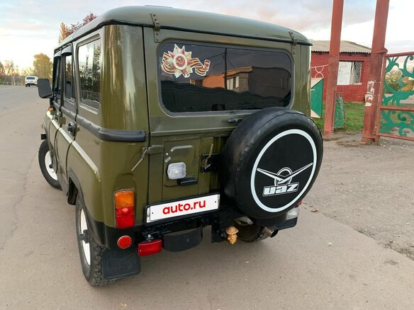 1997 УАЗ 31512, зелёный, 350000 рублей - вид 7