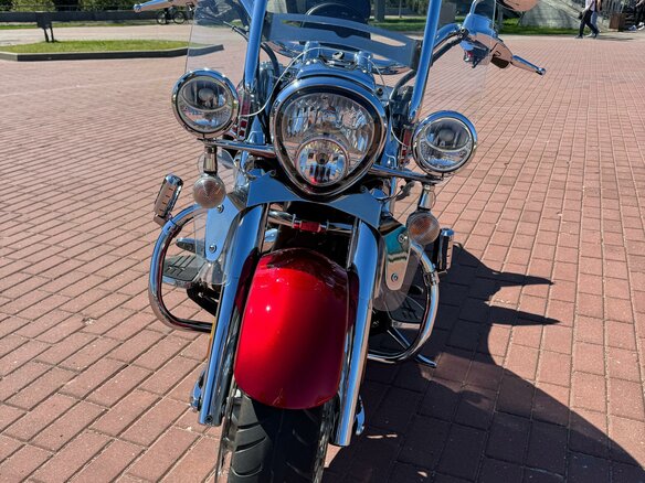 2007 Yamaha XV 1900, красный, 725937 рублей - вид 6
