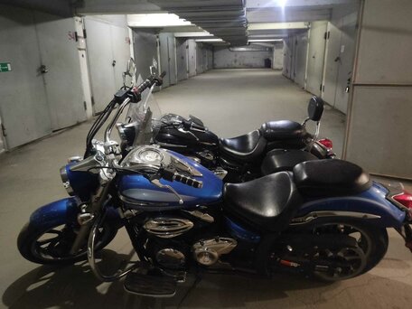 2009 Yamaha XVS950, синий, 650000 рублей, вид 1