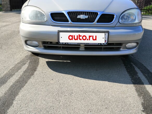 2009 Chevrolet Lanos I, серебристый, 350000 рублей - вид 2