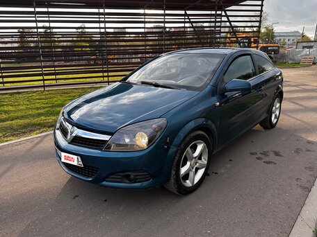 2007 Opel Astra GTC H Рестайлинг, синий, вид 1