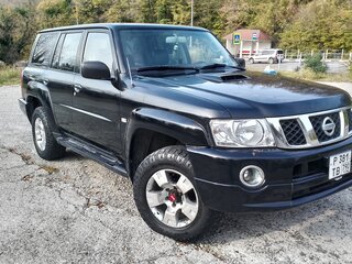 2008 Nissan Patrol V (Y61) Рестайлинг, чёрный, 1200000 рублей, вид 2