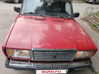1998 Lada (ВАЗ) 2107, красный, 201102 рублей, вид 1
