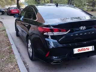 2019 Hyundai Sonata VII (LF) Рестайлинг, чёрный, 1650000 рублей, вид 2