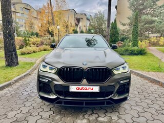 2021 BMW X6 40i III (G06), зелёный, 8850000 рублей, вид 5