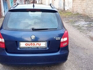 2009 Skoda Fabia II, синий, 699000 рублей, вид 3