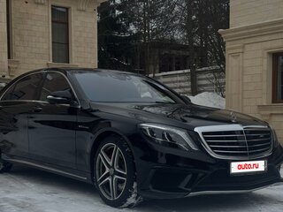 2017 Mercedes-Benz S-Класс AMG 63 AMG Long III (W222, C217), чёрный, 6300000 рублей, вид 1
