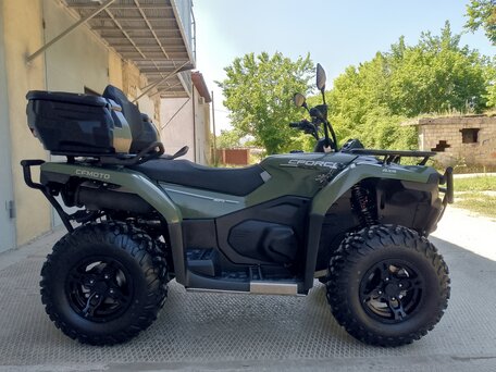 2023 CFMoto CFORCE 400L EPS, зелёный, 1000000 рублей, вид 2