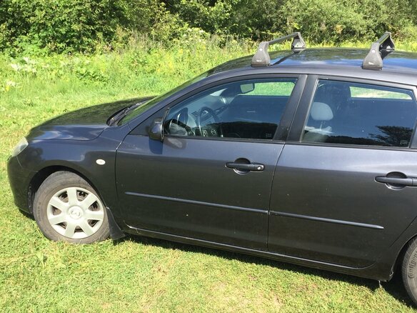 2007 Mazda 3 I (BK) Рестайлинг, синий, 710000 рублей - вид 6