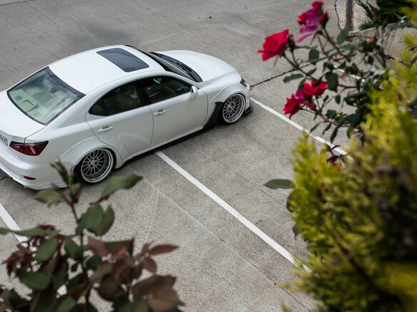 2008 Lexus IS 300 II Рестайлинг, белый - вид 11
