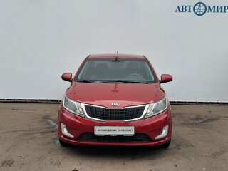 2013 Kia Rio 4-speed III, красный, 650000 рублей, вид 2