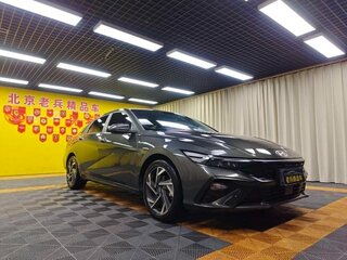 2023 Hyundai Elantra VII (CN7) Рестайлинг, чёрный, 2400000 рублей, вид 2