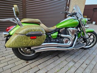 2009 Yamaha XVS950, зелёный, 500000 рублей, вид 3
