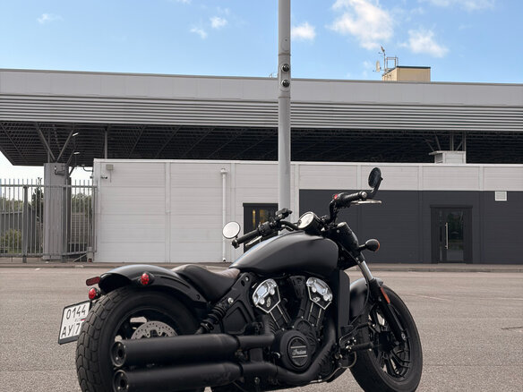 2021 Indian Scout, чёрный, 1060000 рублей - вид 6