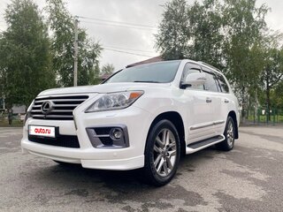 2013 Lexus LX 570 III Рестайлинг, белый, 4900000 рублей, вид 1