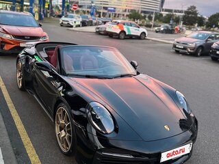 2020 Porsche 911 Turbo S VIII (992), чёрный, 18500000 рублей, вид 2