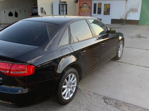 2012 Audi A4 IV (B8) Рестайлинг, чёрный - вид 5