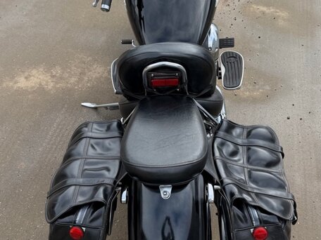 2008 Yamaha XVS400 Drag Star, чёрный, 389000 рублей, вид 4