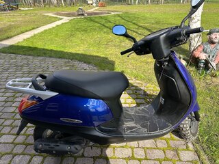 1999 Honda Lead 50, синий, 110000 рублей, вид 3