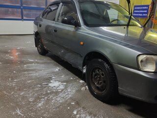 2004 Hyundai Accent ТагАЗ II, серый, 210000 рублей, вид 3