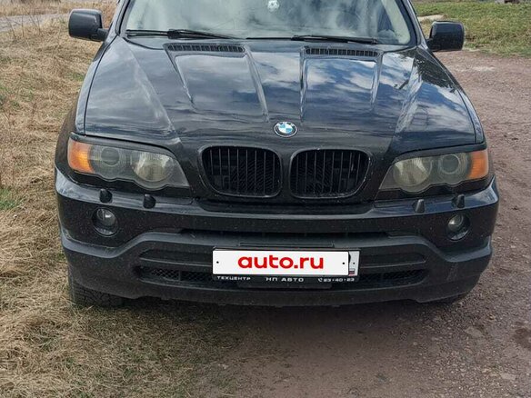 2003 BMW X5 3.0i I (E53), чёрный, 850000 рублей