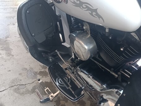 2007 Harley-Davidson Electra Glide, белый, 1100000 рублей, вид 4