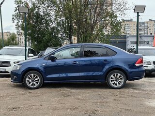 2012 Volkswagen Polo V, синий, 439000 рублей, вид 5