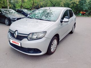 2016 Renault Logan II, серебристый, 700000 рублей, вид 1
