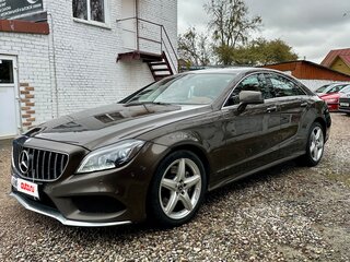 2015 Mercedes-Benz CLS 350 BlueTEC II (C218) Рестайлинг, коричневый, 2900000 рублей, вид 2