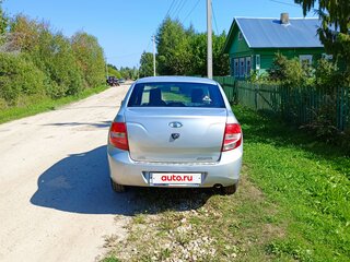 2013 Lada (ВАЗ) Granta I, серебристый, 320000 рублей, вид 3