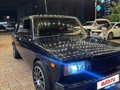 2012 Lada (ВАЗ) 2107, синий, 450000 рублей, вид 2