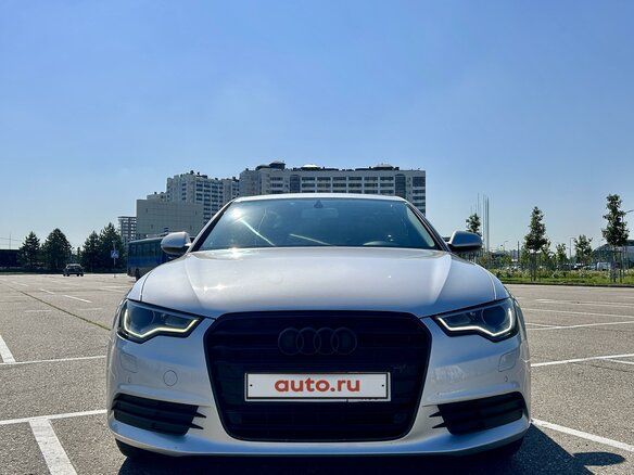 2014 Audi A6 IV (C7), серебристый, 1890000 рублей - вид 8