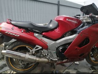1997 Kawasaki ZZR 1100, красный, 285000 рублей, вид 5