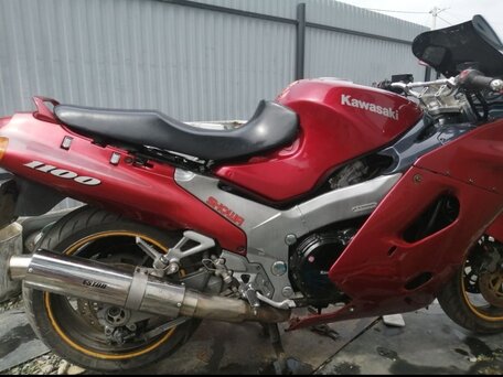 1997 Kawasaki ZZR 1100, красный, 285000 рублей, вид 5