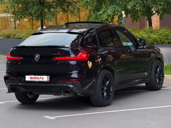 2019 BMW X4 20i II (G02), синий, 4000000 рублей - вид 5