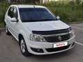 2013 Renault Logan I Рестайлинг, белый, 610000 рублей - вид 7