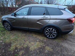 2024 Lada (ВАЗ) Vesta SW Cross I Рестайлинг (NG), коричневый, 1900000 рублей, вид 4