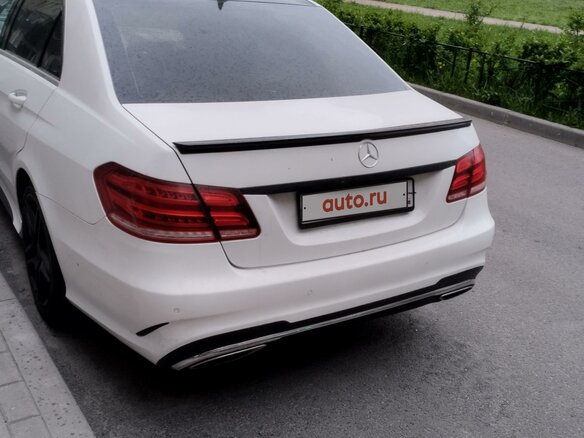 2013 Mercedes-Benz E-Класс 200 IV (W212, S212, C207) Рестайлинг, белый - вид 9