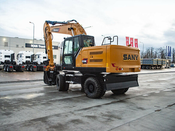 2024 Sany SY215W, жёлтый - вид 13
