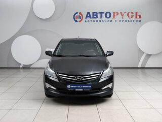2016 Hyundai Solaris I Рестайлинг, чёрный, 795000 рублей, вид 3