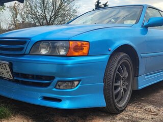 1998 Toyota Chaser VI (X100) Рестайлинг, синий, 700000 рублей, вид 2