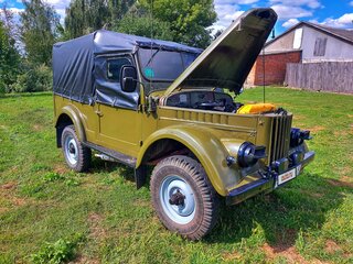 1972 ГАЗ 69, зелёный, 600000 рублей, вид 1